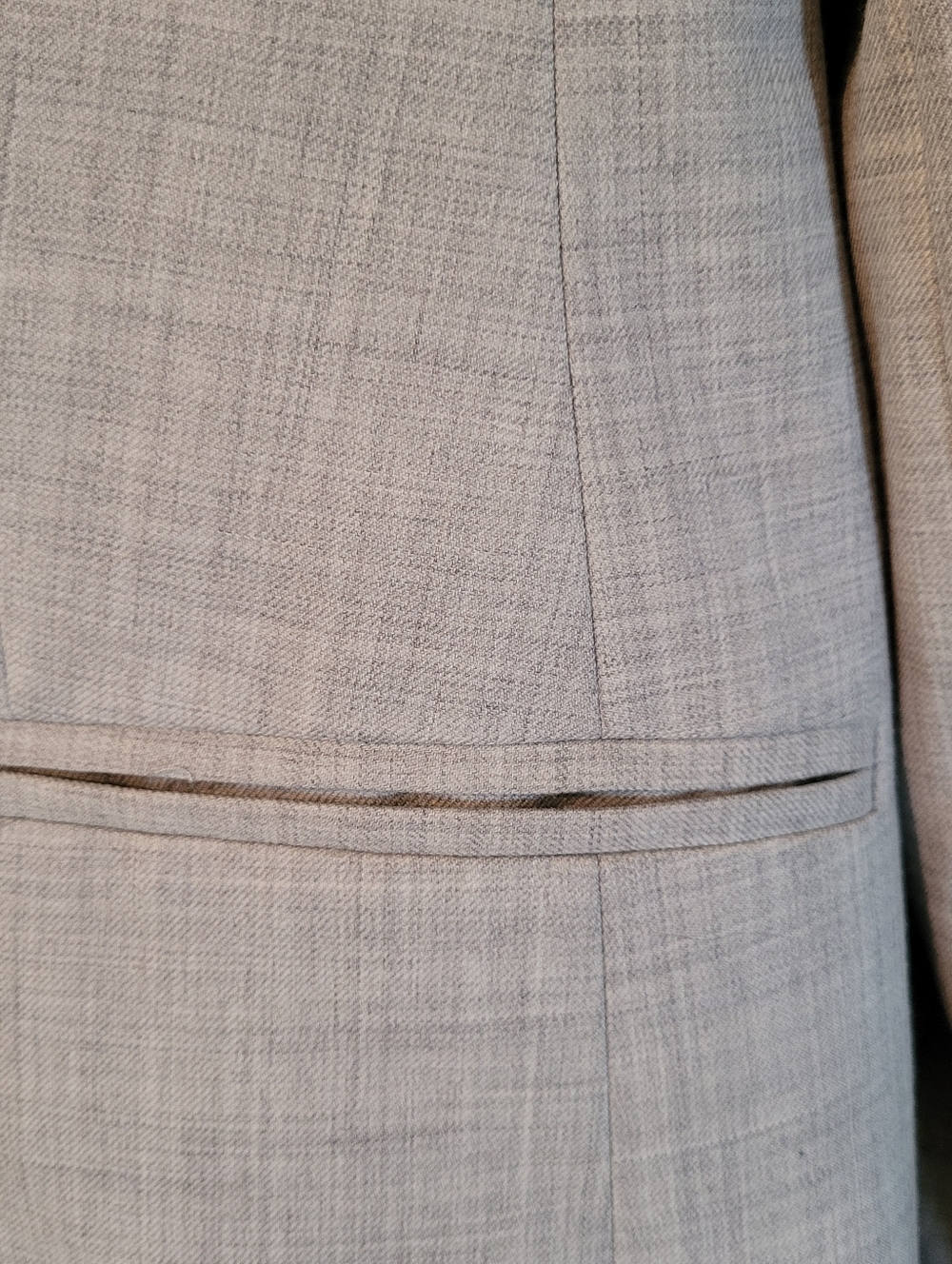 J. Crew 1035 Super 120's light gray wool blazer - 6         Y22 - Picture 9 of 10